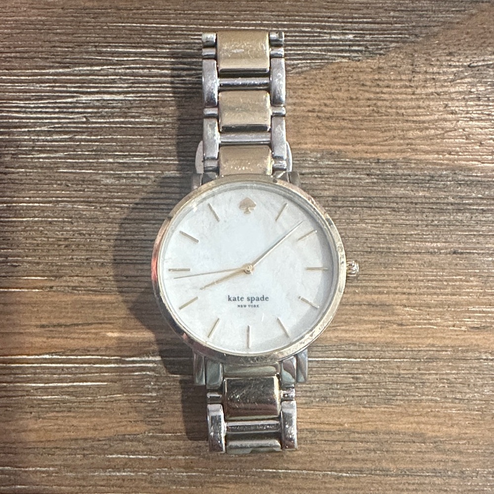 Kate Spade Two-Tone Gold and Silver Watch